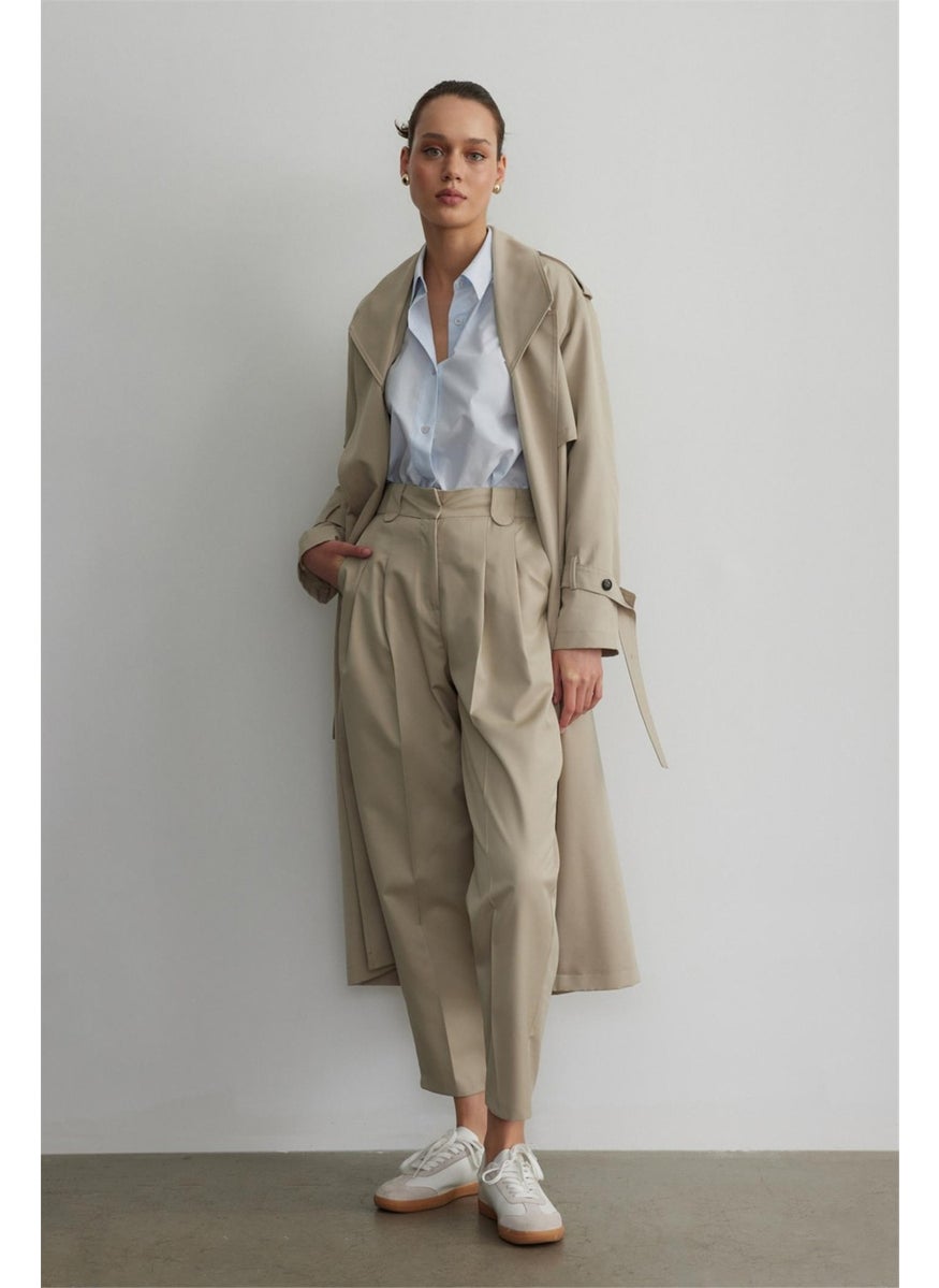 Beige Re-edition 1980 Trench Coat