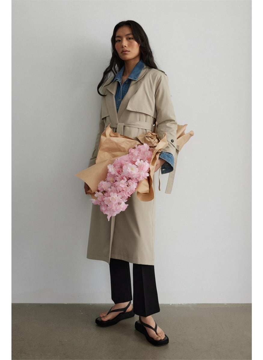 Beige Re-edition 1980 Trench Coat