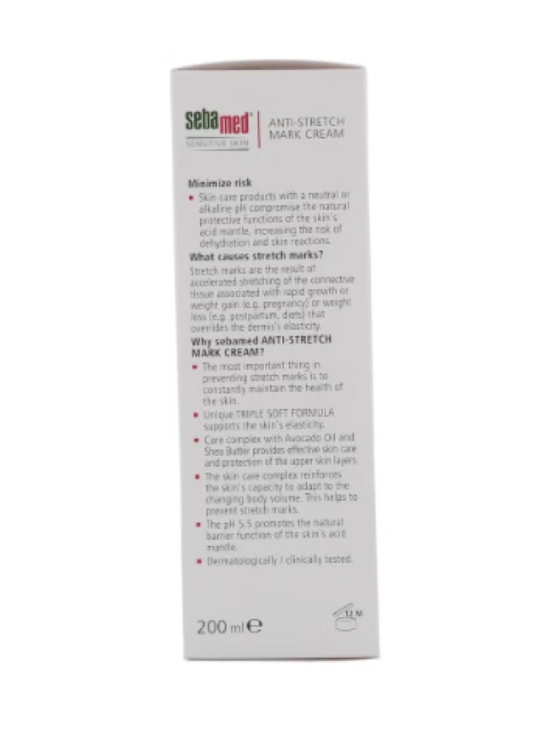 Sebamed Anti Stretch Mark Cream 200ml