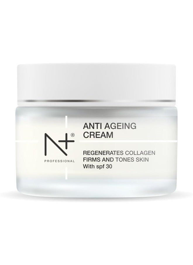 Anti-Aging Cream with SPF 30 – Collagen Regeneration, Firming & Toning – 50 g