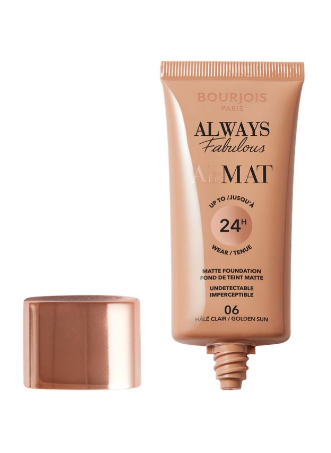 Always Fabulous Air Mat Foundation - 006 - Golden Sun, 30ml