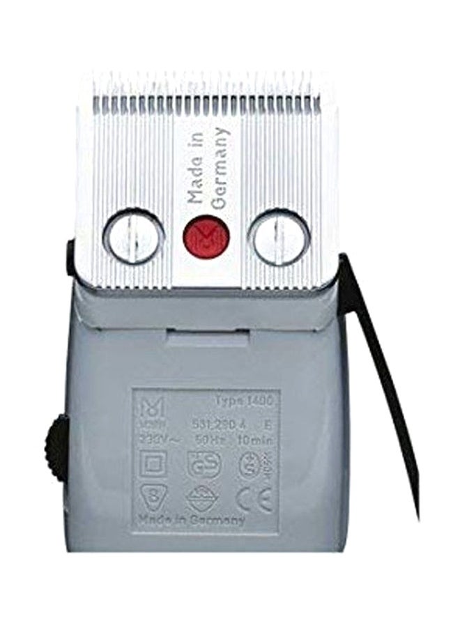 Professional Hair Clipper Red/Silver