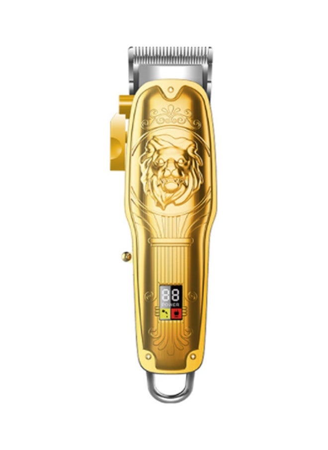 Electric Cordless Hair Trimmer Gold 5 x 20cm