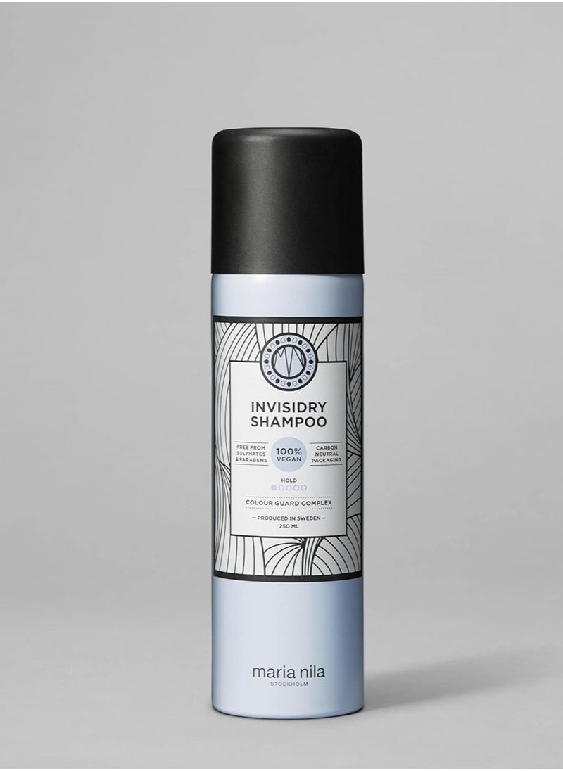 Invisidry Shampoo 250 ml Freshens up Hair and Scalp Leaves no trace of product 100 Vegan and Sulfate Paraben free