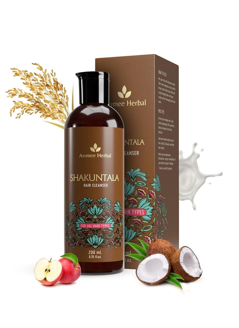 Shakuntala Hair Cleanser (200ml) + Radha Hair Conditioner (200ml) Hair Care Combo