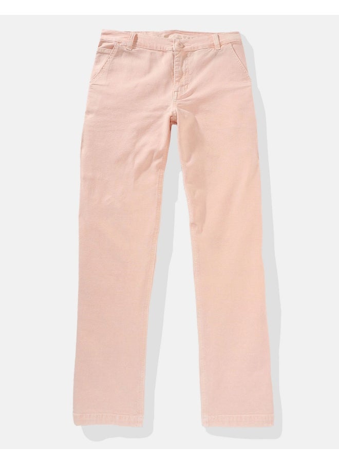 AE Stretch High-Waisted Straight Leg Carpenter Pant