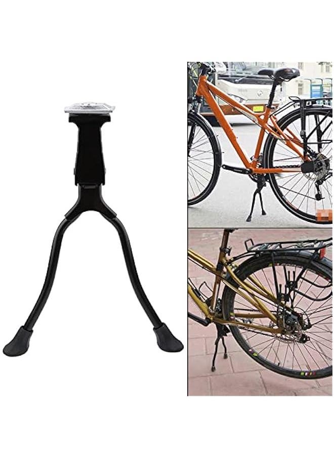 Center Mount Double Leg Bikes Kickstand, Adjust Practical Mountain Bikes Foot Stand for 26 inches and Wheel Mountain Bikes, Road Bikes, Adult Bikes, Sports Bikes, Center Mount Double Leg Bikes