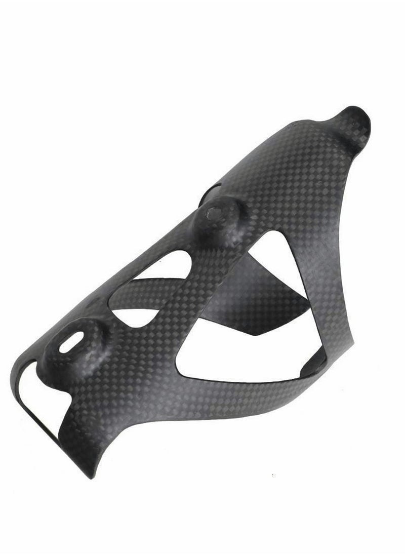 Carbon Fiber Bottle Cage, Adjustable Ultra Light Bike Cup Holder, Ultra Light Full Carbon Fiber Drink Holder for Road Bike MTB Bike Rack Accessories