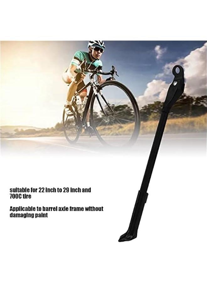 Kickstand , bikes Kickstand Aluminum Alloy , Non slip Rear Kickstand for 22 Inch to 29 Inch 700C Tire for Wheel Mountain Bike/Road /Adult Bike/Sports bikes