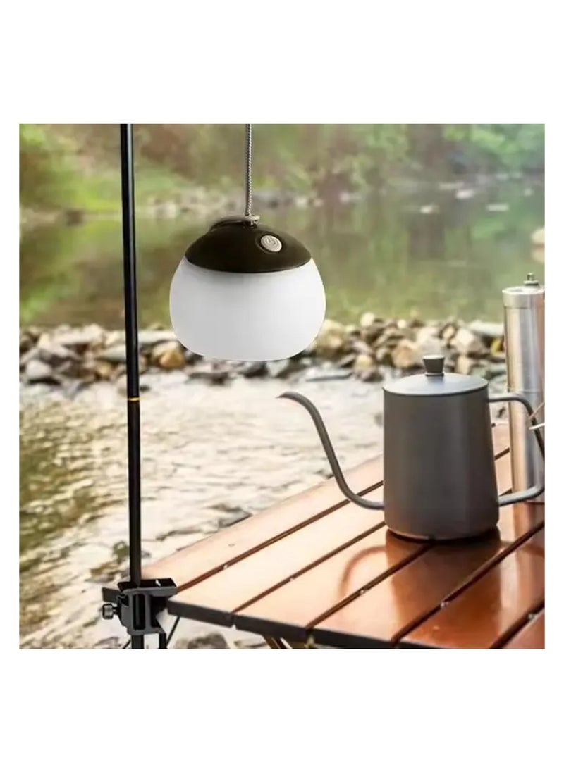 ,Portable Camping Light Rechargeable,IPX4 Waterproof Camping Lamp,Hanging Dimmable COB Brightness Tent Light for Outdoor Hiking Garden Fishing