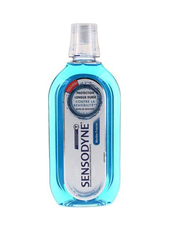 Cool Mint Alcohol Free Mouthwash Blue