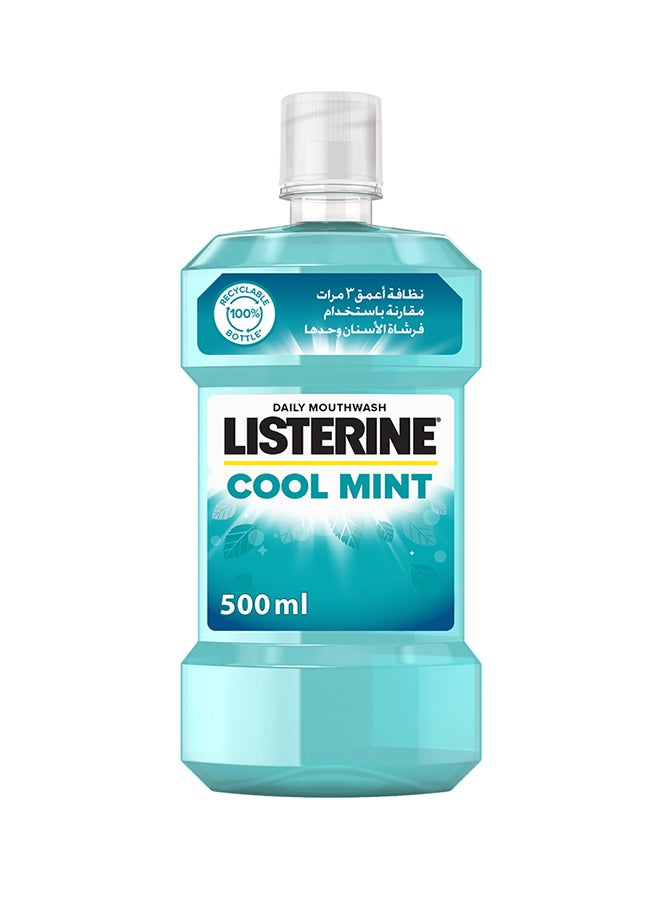 Cool Mint Flavour Daily Mouthwash 500ml