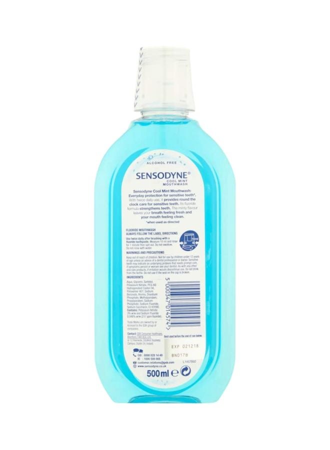 Cool Mint Mouthwash Blue 500ml