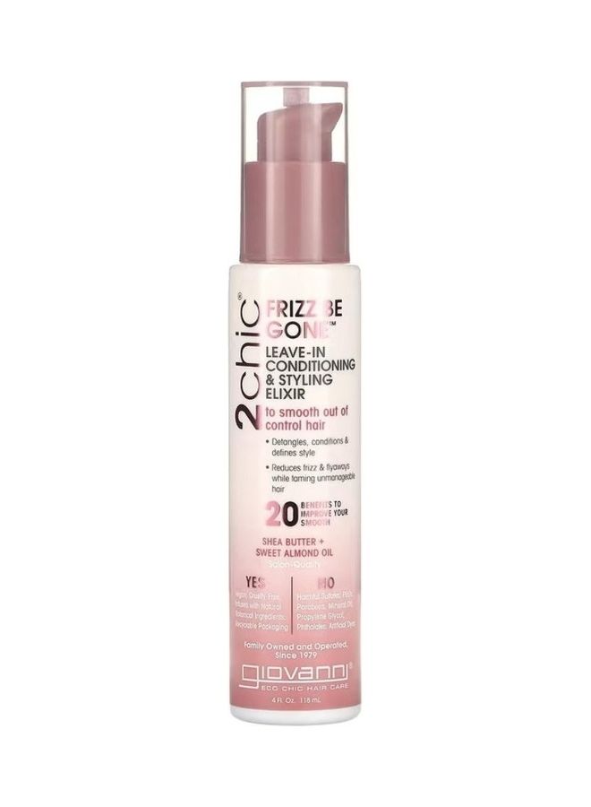 Frizz Be Gone Leave In Conditioning And Styling Elixir 118ml