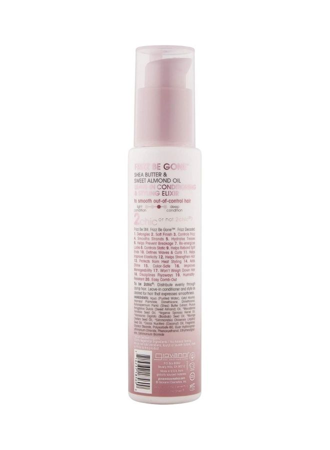 Frizz Be Gone Leave In Conditioning And Styling Elixir 118ml