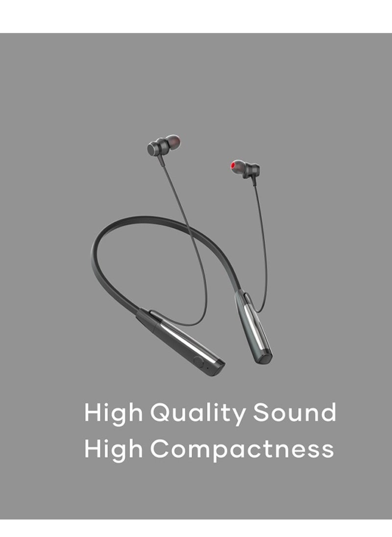 ProOne PHB3307 Bluetooth Neckband Headphones offering Wireless Connectivity and 35-Hour Music Playtime with Spare Battery for Active Lifestyles