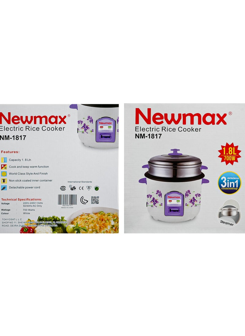 NEWMAX ELECTRONIC RICE COOKER