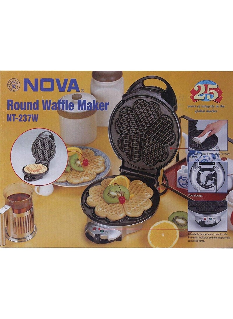 Nova Heart Shaped Waffle Maker NT-237W