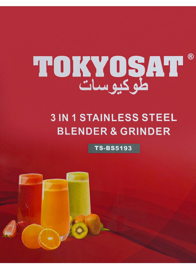 TOKYOSAT 3 IN 1  BLENDER & GRINDER