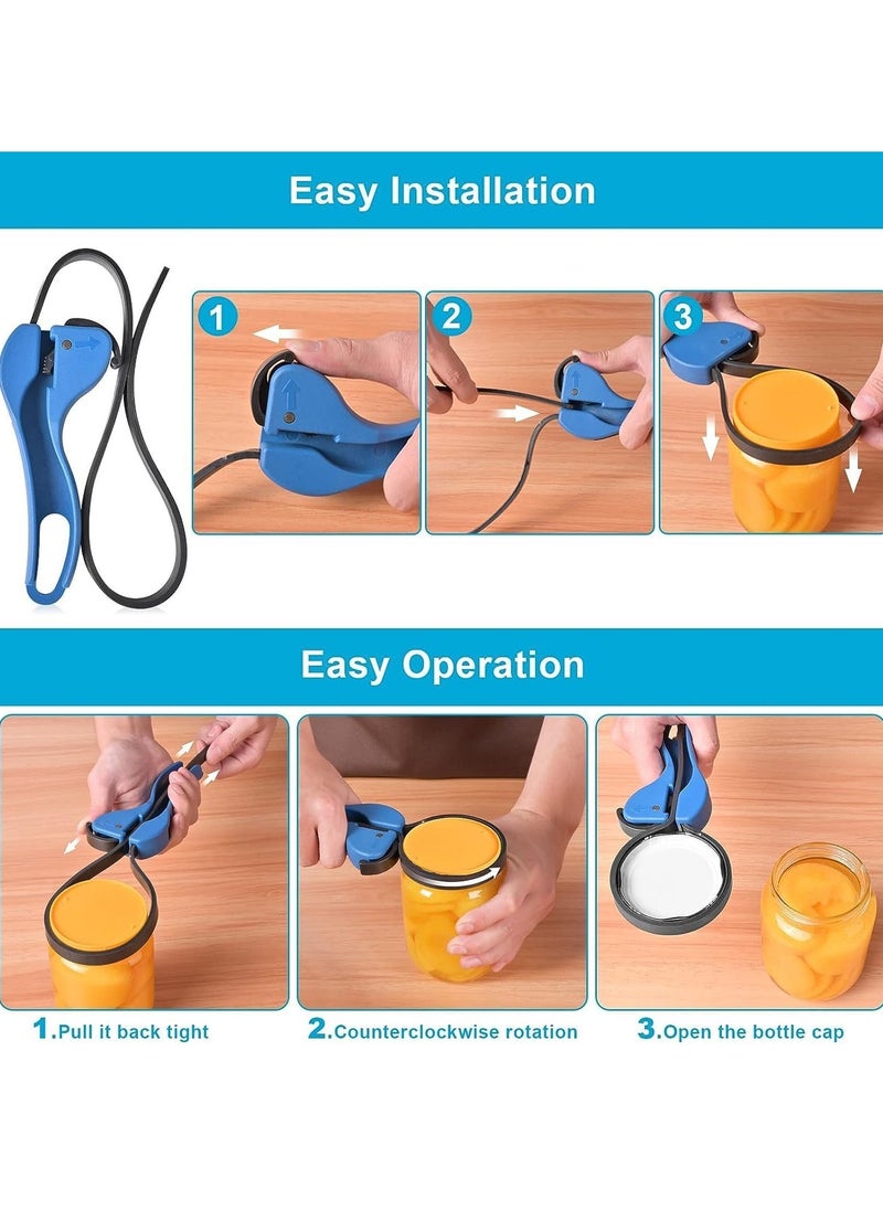 Jar Opener for Weak Hand Jar Opener With Original Safety Design Jar Opener For Weak Hands Jar Lid Opener Tool Jar Openers For Seniors With Arthritis