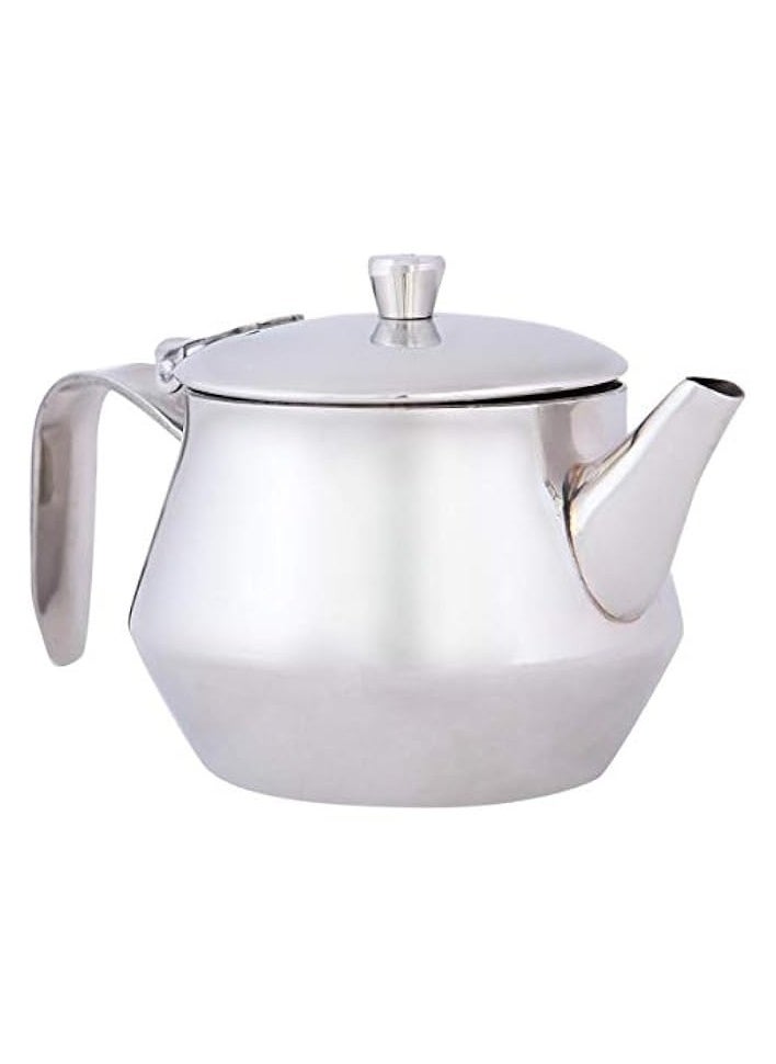 Tea Pot 32 Oz, 20 cm x 9 cm, Silver-HKTP32, Tea Pot , Coffee Pot , Oil Pot , Ghee Pot