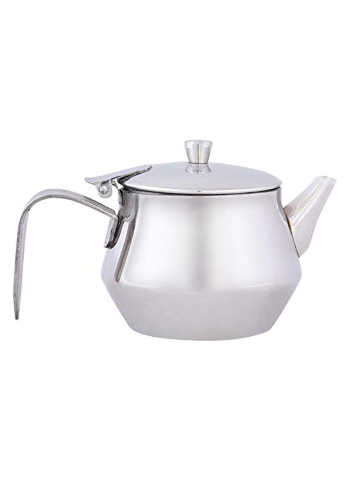 Tea Pot 32 Oz, 20 cm x 9 cm, Silver-HKTP32, Tea Pot , Coffee Pot , Oil Pot , Ghee Pot