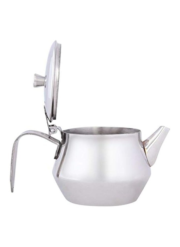 Tea Pot 32 Oz, 20 cm x 9 cm, Silver-HKTP32, Tea Pot , Coffee Pot , Oil Pot , Ghee Pot