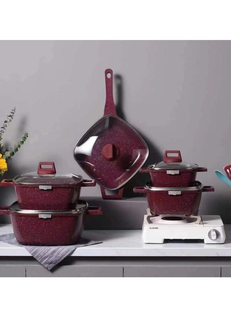 B.H.N 21 Pcs Cookware Set