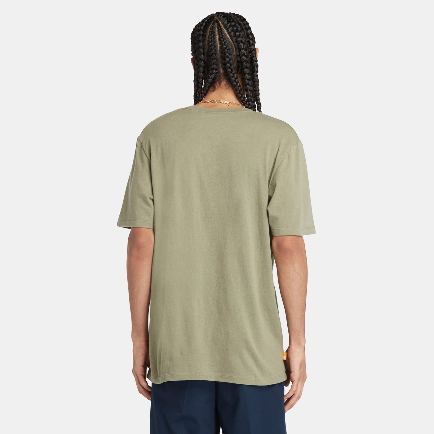 Men's Linear Logo Non-Ringer T-Shirt