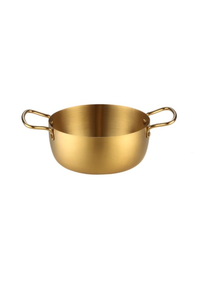 New Stainless Steel Flat Bottomed Dry Pan