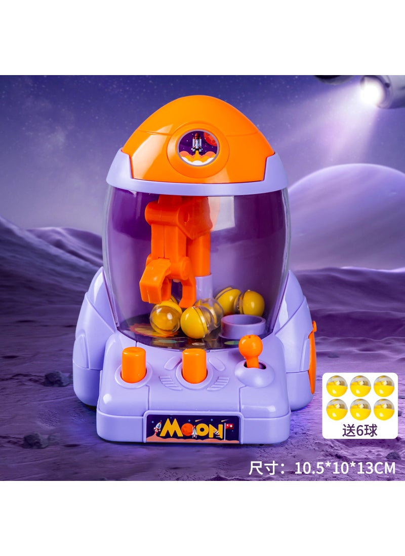 Interactive Family Game 88010 Space Rocket Catch Ball Machine [Purple]]