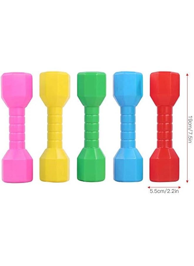 10Pcs Kids Workout Equipment, Kids Weight Toy Dumbbells, Fun Fitness and Exercise Equipment for Toddlers, Plastic Kid Fitness Equipment, kids workout equipment toddler weight set kids weight set ki