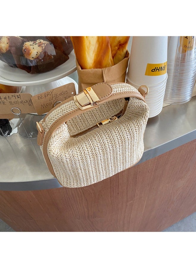 Chic Straw Woven Bag for Women – Vacation-Ready, Relaxed Style for Summer Days