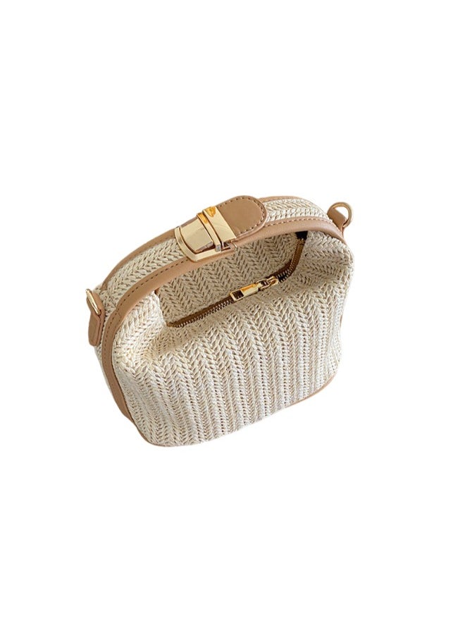 Chic Straw Woven Bag for Women – Vacation-Ready, Relaxed Style for Summer Days