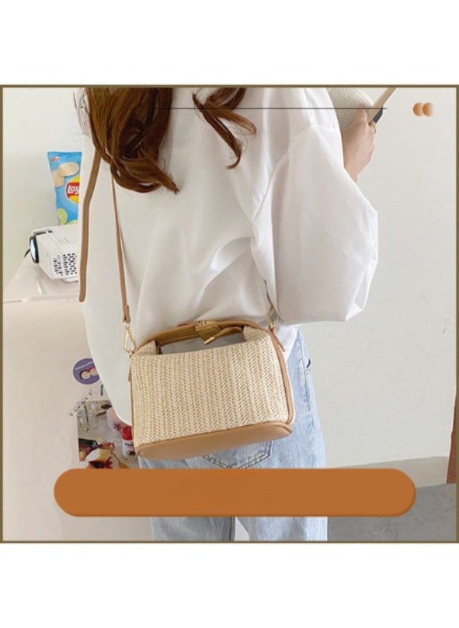 Chic Straw Woven Bag for Women – Vacation-Ready, Relaxed Style for Summer Days