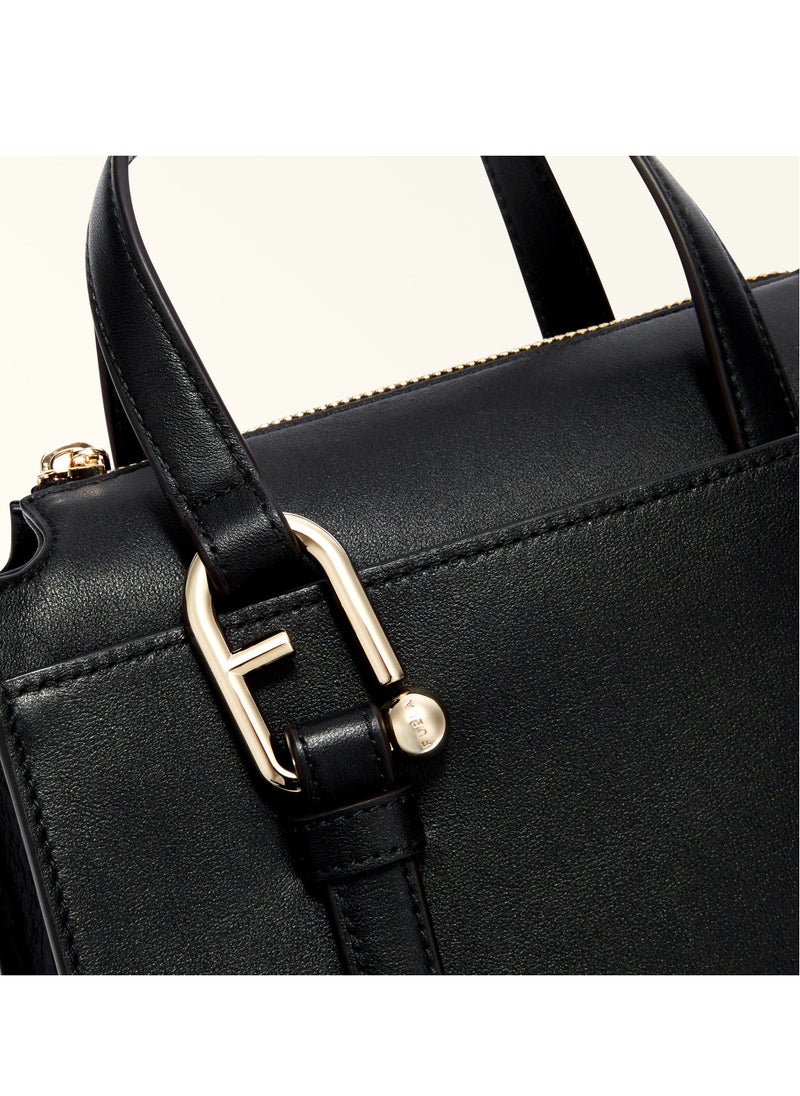 FURLA NUVOLA COLOR NERO 22 cm x 15 cm x 10,5 cm (w x h x d) 100% Leather Claris Lux Calf Leather