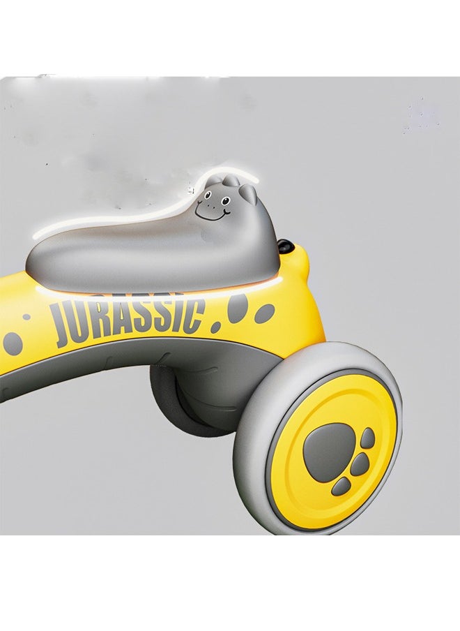 Jurassic-Themed Dinosaur Ride-On Toy with Light & Music