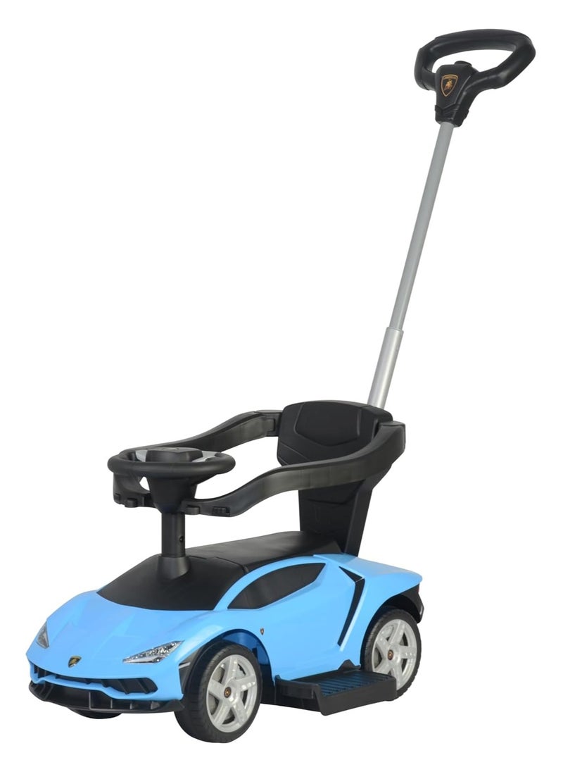 Push Car for Kids LB 3726, Toddler Lamborghini-Style Ride-On with Adjustable & Removable Handle