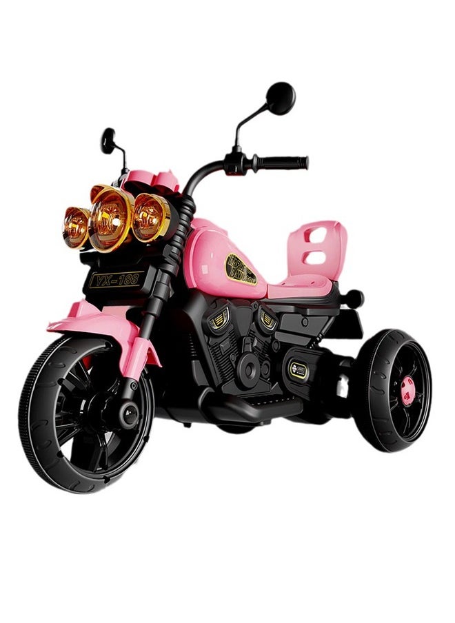 Kids Electric Tricycle Motorcycle Ride-On with Lights and Music - 51 X 93 X 68CM