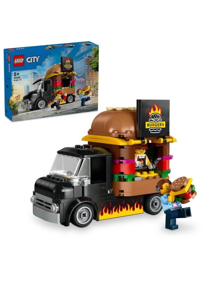 City Burger Van 60404 Building Toy Set (194 Pieces)