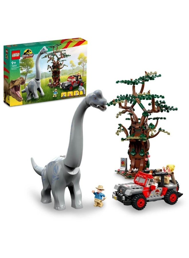 Jurassic Park Brachiosaurus Discovery 76960 Building Toy Set (512 Pieces)