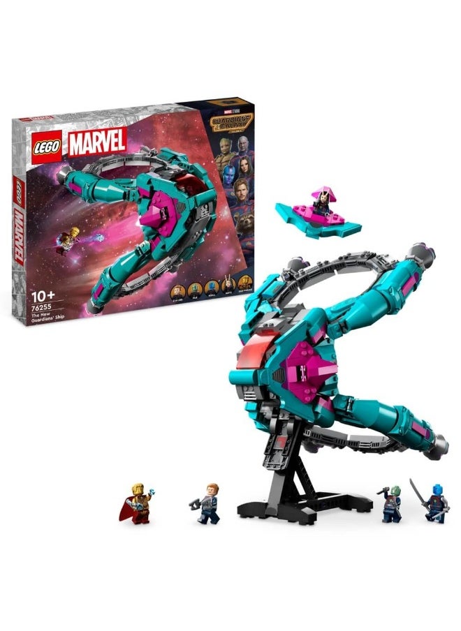 Marvel The New Guardians' Ship 76255 Building Toy Set (1108 Pieces)