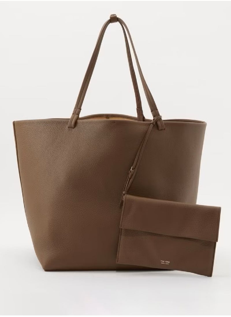 The Row XL Park Tote Bag in Leather