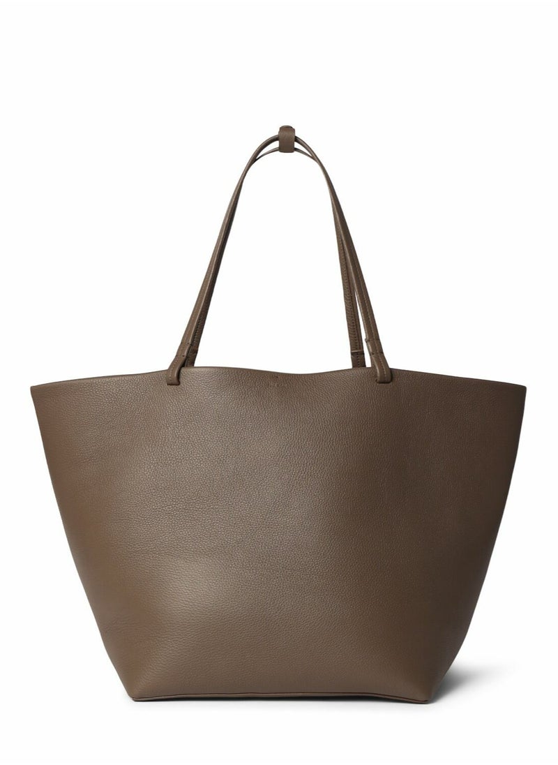 The Row XL Park Tote Bag in Leather