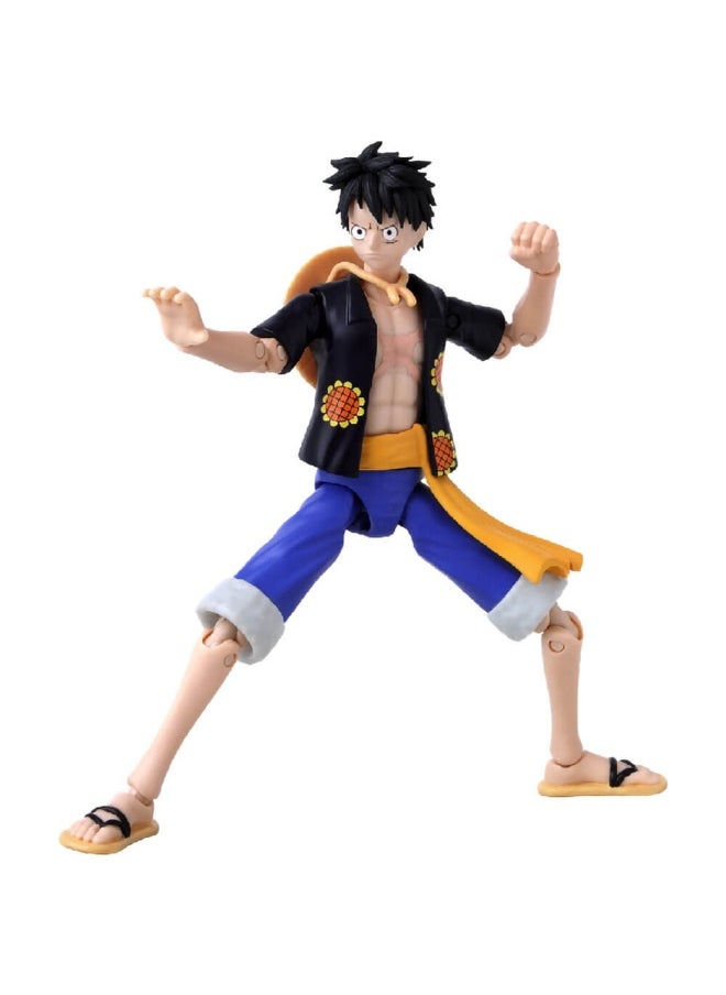 Bandai Anime Heroes One Piece Monkey D. Luffy Dress Rosa Action Figure (16.5 cm)