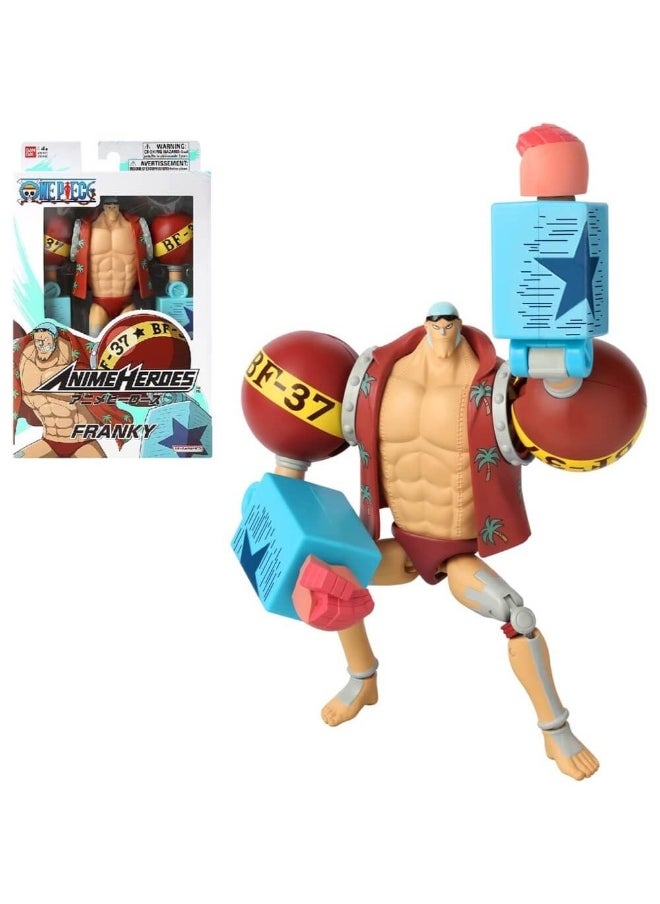 Anime Heroes One Piece Franky Figure (17 Cm)