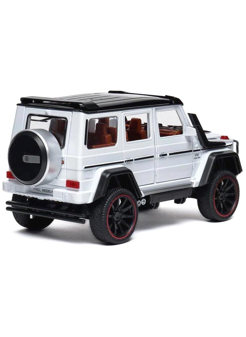 Toy Land 1:22 Scale Diecast Sports Car Model Alloy Pull-Back Action Openable Doors, Realistic Light & Sound Miniature Metal Car Toy for Kids & Collectors