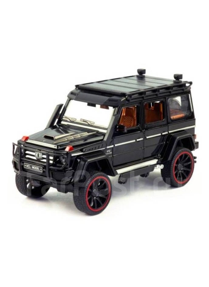 1:22 Scale Mercedes-Benz G63 Diecast Model Car Inertial Action, Realistic Light & Sound, 22cm Metal Car Toy