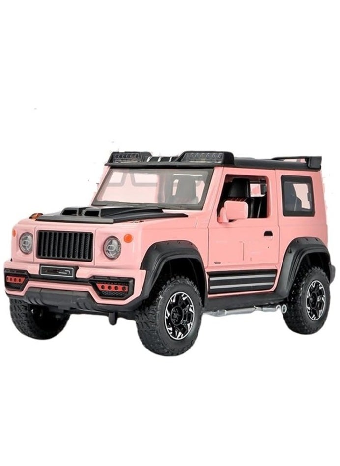 1:24 Scale Alloy Diecast Car Model with Sound & Light Collectible Car Toy for Kids & Car Lovers