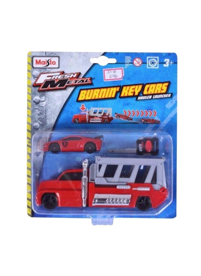 Burning Key Car With Tow Truck (Assorted)